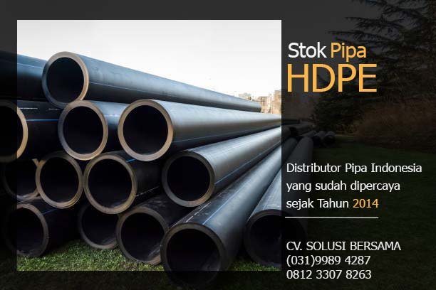 Stok Pipa HDPE http://solusibersama.co.id