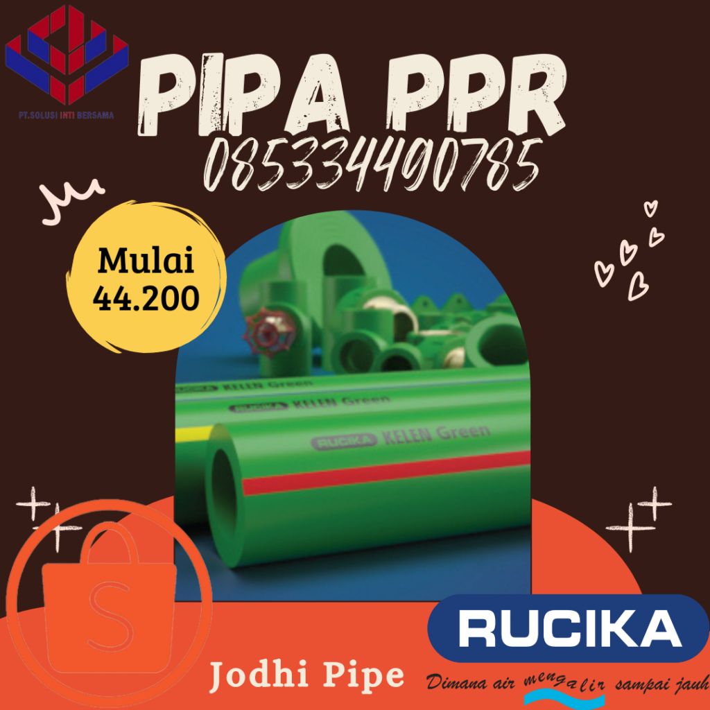 Jual Pipa Ppr Rucika Kota Madiun Pt Solusi Inti Bersama 